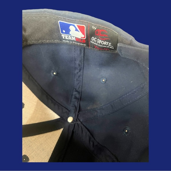 Old stock Cleveland indians chief wahoo YOUTH baseball cap SnapBack hat - Picture 6 of 9